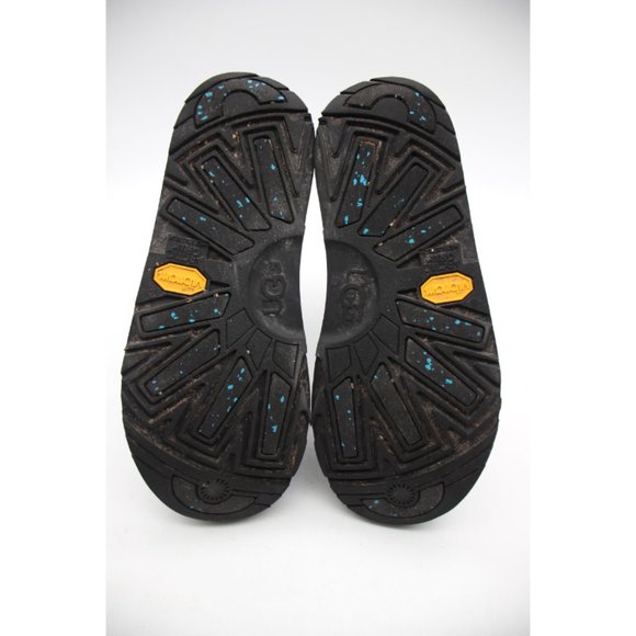 UGG Classic Short Waterproof Boot Size 5 Black Suede & Shearling 1017508 - Picture 7 of 9